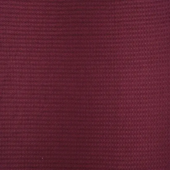 1 Yard Waffle Solid Knit Fabric Soft Stretch Textured Material 58/60" Wide Rust {3}