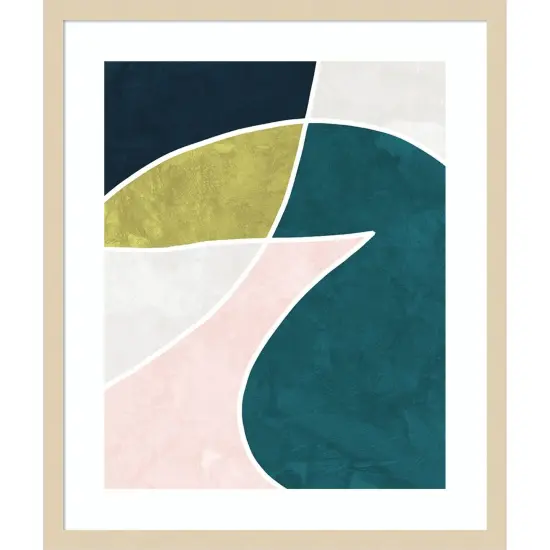 Megan by Urban Road Wood Framed Wall Art Print {1}