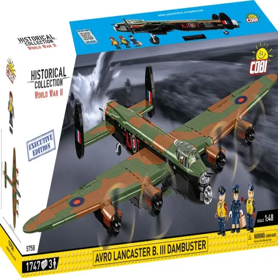 COBI Historical Collection WWII Avro Lancaster B III Dambuster Aircraft {1}