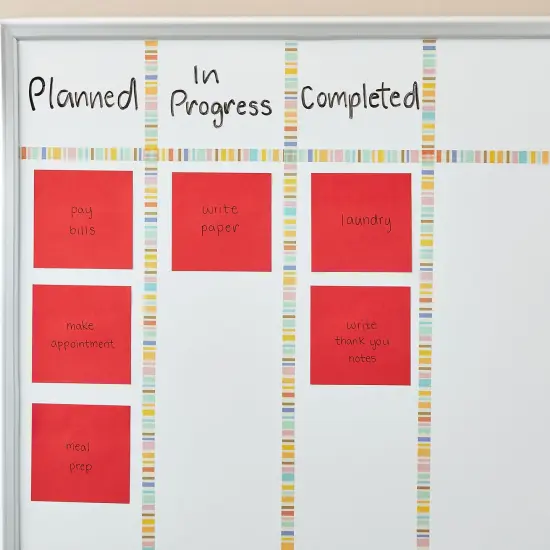 8 Pack Bright Red Sticky Notes 3x3 Inch Self-Stick Note Pads for Home, Office Supplies (100 Sheets Per Pad) {3}