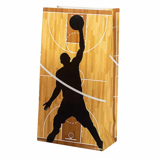 Basketball Treat Bags - 12 Pc. {5}