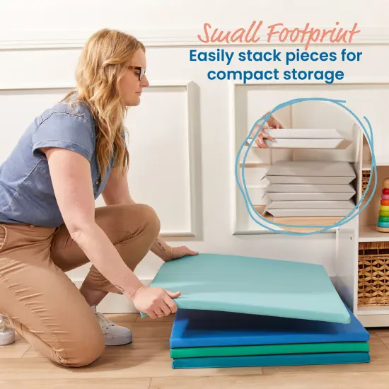 Play Patch Activity Mat and Toy Bins, Beginner Playset, 6-Piece Contemporary {6}