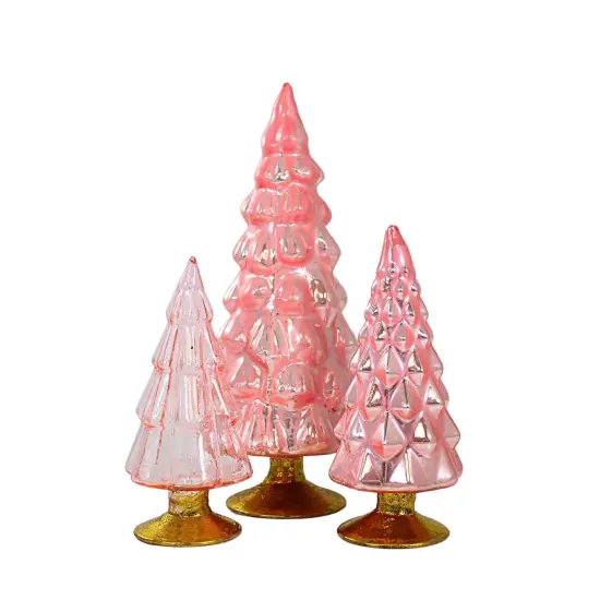 Cody Foster 7.0 Inch Small Pink Hue Trees Christmas Decorative Tree Set , Spring Decor Valentines Day Christmas {1}
