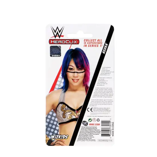 WWE HeroClix: Asuka Expansion Pack - Miniatures Game, WizKids, Ages 14+, 2+ Players, 30+ Min {3}