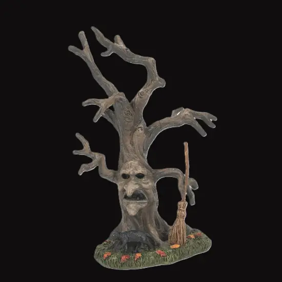 Department 56 Department 56 Village HalloweenAccessories Scary Witch Tree #6011473 Brown {3}