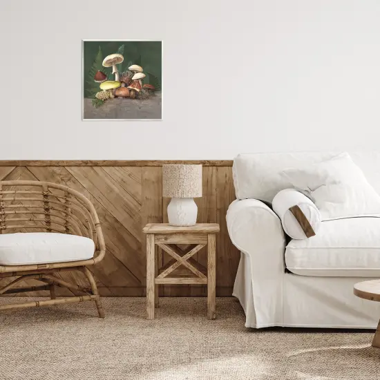 Stupell Industries Mushrooms and Ferns Nature Wall Plaque, design by Tim Coffey {2}