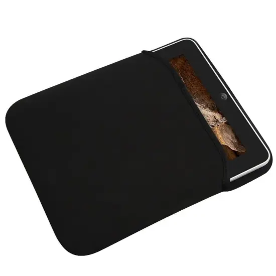 Insten 10" Tablet Sleeve Bag Case Pouch Laptop for iPad 1 2 3 4 Retina Mini Air 2019 Pro Surface 2 3 4 Samsung Galaxy Tab A E Kindle HD Lenovo Dragon Touch NeuTab iRulu Acer Dell HP, Universal Black {3}