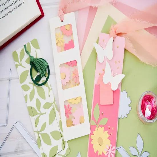 Sizzix Thinlits Die Set By Eileen Hull 17/Pkg-Bookmark, Pockets And Toppers {6}