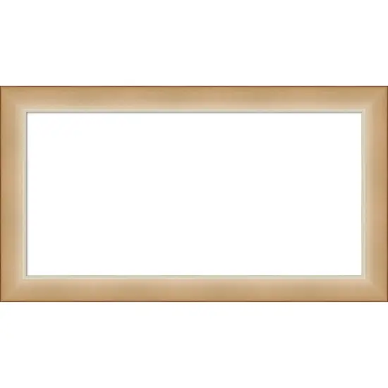 Eva Narrow Framed Dry Erase Magnetic Board Ombre Gold {1}
