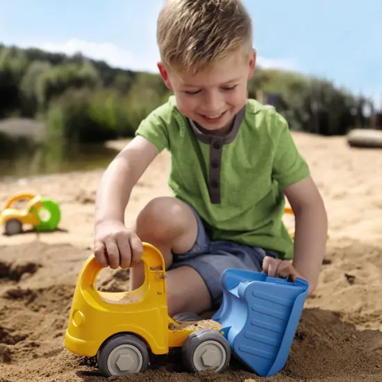 HABA Dump Truck Beach Toys for Toddlers 1-3, Construction Toys & Beach Essentials for Kids 18 Mo+ Multicolor {6}