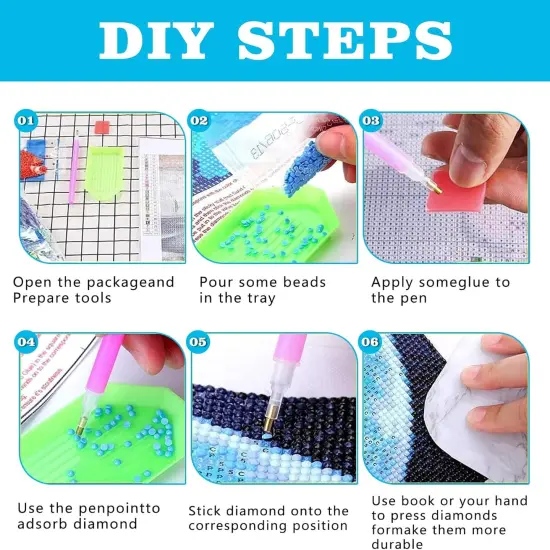 4 Pack Diamond Art Kits for Adults, Spring Gnomes Diamond Painting Kits for Adults, 5D Paint with Diamonds Gem Art Dots Crafts Painting Set for Home Wall Decor Gifts 12x12inch (Plants Flowers) {5}