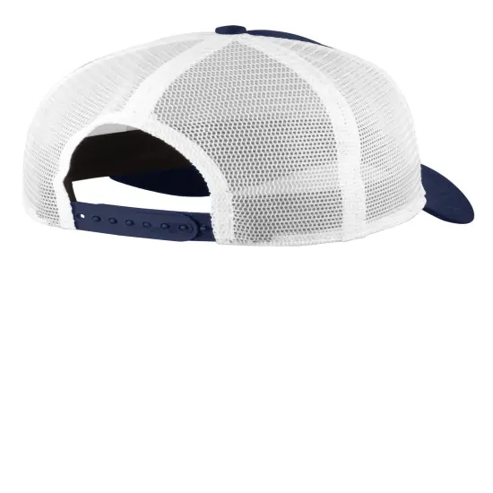 New Era&reg; Snapback Trucker Cap Deep Navy/ White {2}