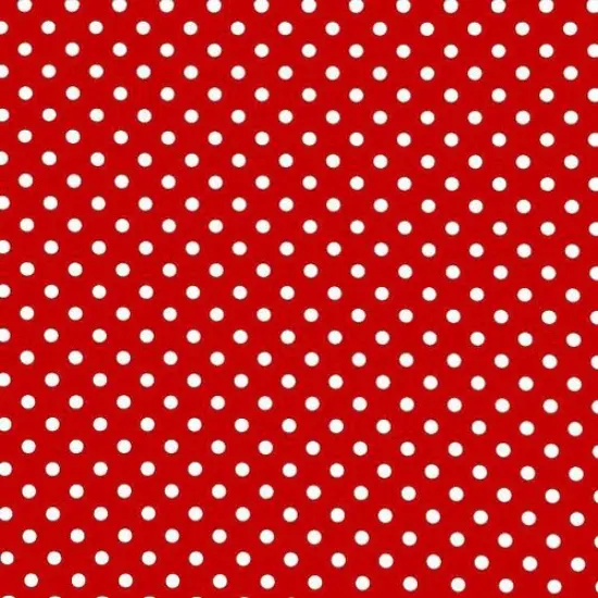 Polka Dot 1/4" Printed Spandex Fabric {4}