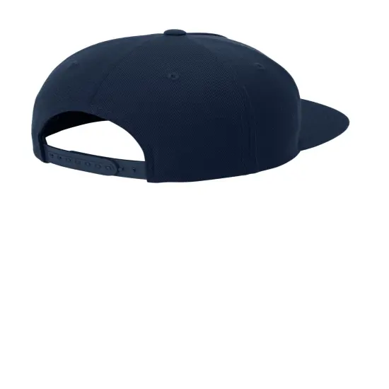 Sport-Tek&reg; YP Classics Premium 5 Panel Snapback Cap True Navy {2}