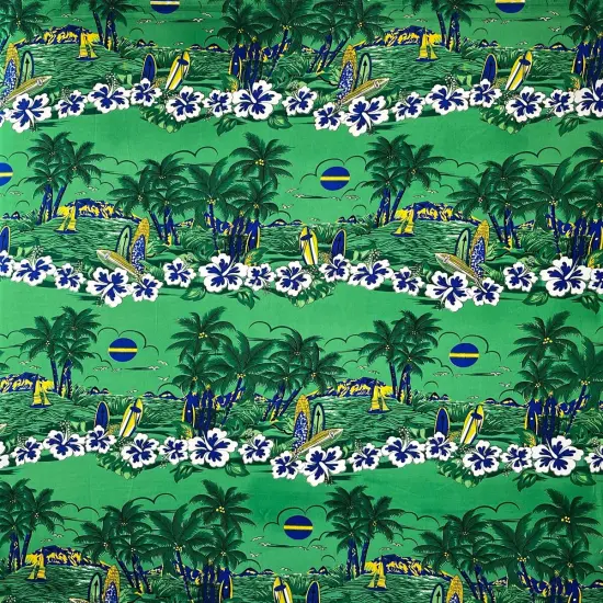 1 Yard Island Sunset Peachskin Fabric For Elegant Apparel And Soft Draping Sewing Projects 45 Inch Width Green {1}