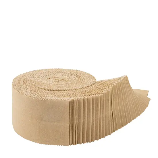 Confetti Cotton 2.5" Strip Roll (Jelly Roll / Rolie Polie) in Palomino byfor Riley Blake (RP-120-PALOMINO-40) {3}