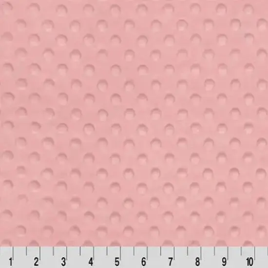 Pink Blush Cuddle Dimple Fabric per yard {1}