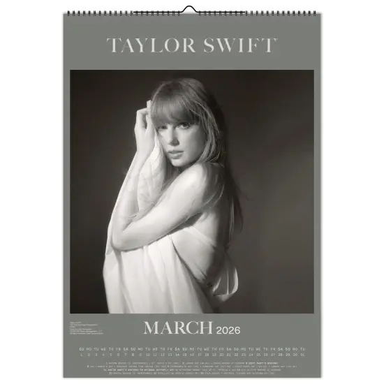 Taylor Swift OFFICIAL | 2026 11.7 x 16.5 Inch (Hanging) Monthly A3 Poster Wall Calendar {3}