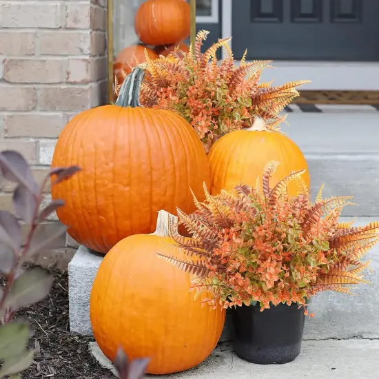 6PCS Artificial Fall Flowers {3}