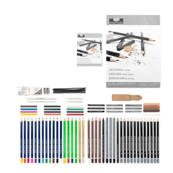 RSET-ART3304 | Sketch & Draw Art Set - 79pc {2}