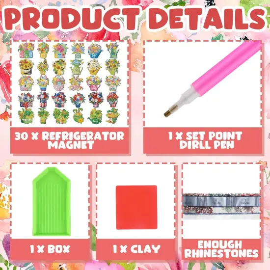 60 Pcs Mother's Day Crafts Set {3}