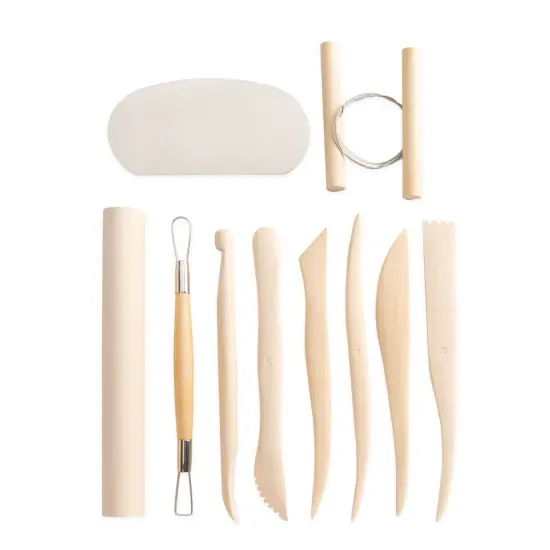 RSET-POT16 | Clay Tool 10pc Variety Set {3}