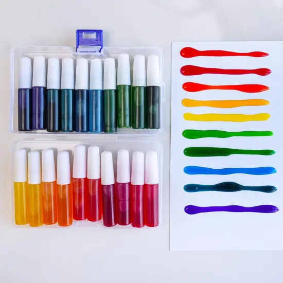 24 Sets Easter Egg Suncatchers Ornaments Decorations DIY Window Paint Art Suncatchers Egg Sun Catchers Painting Craft Kits for Kids Classroom Spring Party Activities {3}