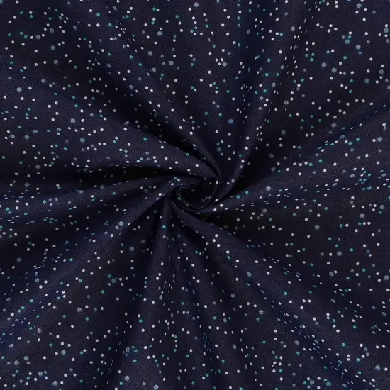 Mook Fabrics Dotted Cotton Fabric [108 in. Wide] - By The Yard Pageant Blue {2}