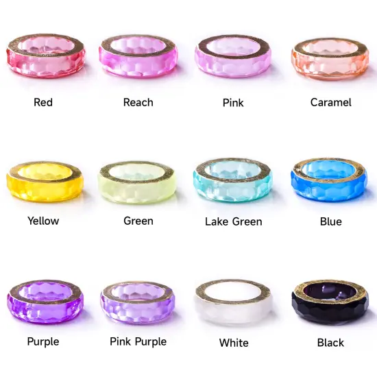 LET'S RESIN UV Resin, 12Colors Ultraviolet Epoxy Resin Clear, Odorless & Low Shrinkage UV Resin Kit for Crafts, Jewelry Making, Decoration(20g Each) {3}