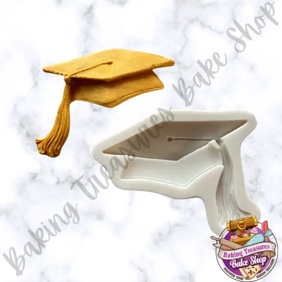 Graduation Cap Silicone Mold {2}