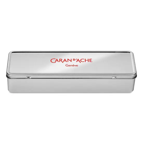 Caran D'Ache Empty Metal Tin - Deep Version {1}