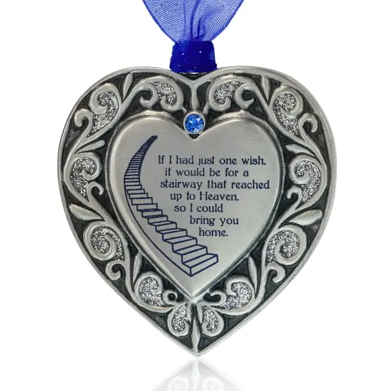 Gloria Duchin Stairway Remembrance Heart {1}