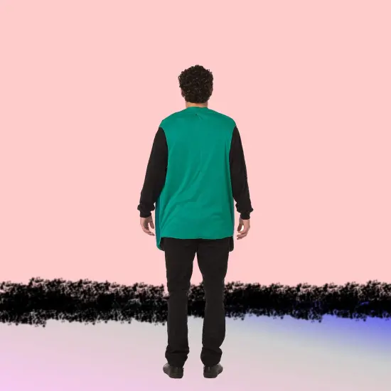 Retro Beeper Tunic Adult Costume Funny 80s Throwback Party Outfit for Adults {6}