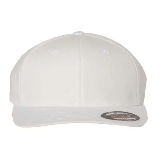 Flexfit&reg; Cotton Twill Cap White {1}