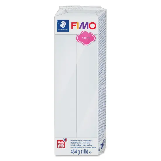 Staedtler Fimo Soft Polymer Clay - 16 oz, Soft White {1}