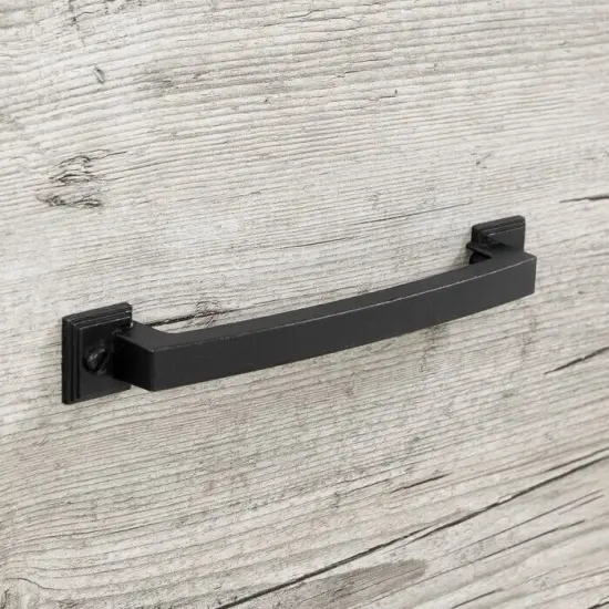 Modern Washed Pine 5 Drawer Storage Chest Tall Bedroom Organizer {4}