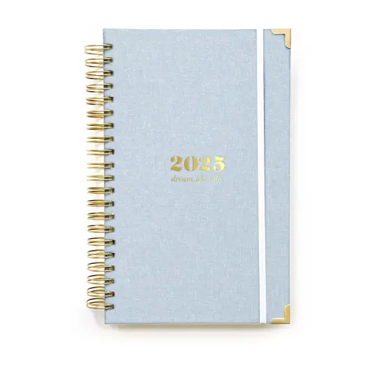2025 dream.plan.do. planner &ndash; faded jeans | 12 month weekly planner by lake + loft {1}