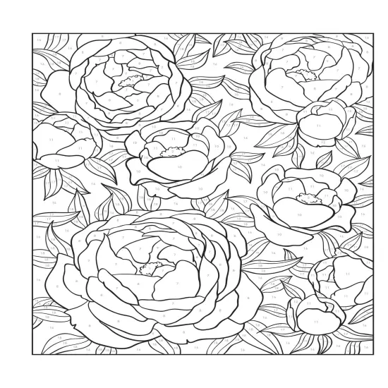 Creative Haven: Floral Design Coloring Book-Softcover {6}