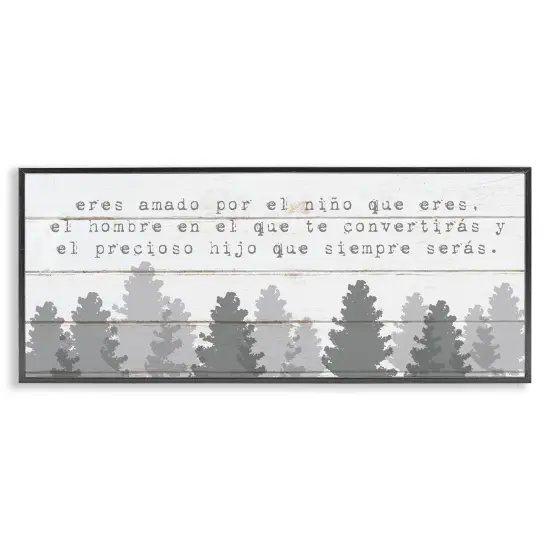 Stupell Industries Amado Niño, Futuro Hombre Framed Giclee Art Gray Framed {7}