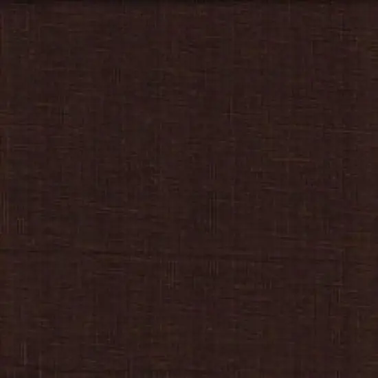 Karly 100% Linen Light Upholstery & Drapery 54" Width Chocolate {1}