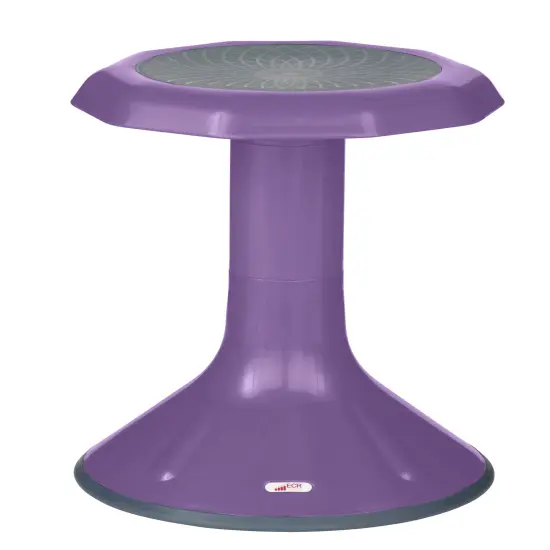 ACE Active Core Engagement Wobble Stool, Portable Flexible Seating, 18in Seat Height Blue {7}