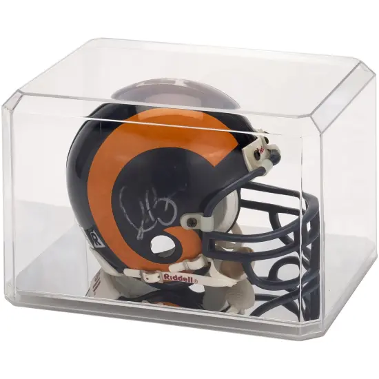 Pioneer Plastics 865CD Clear Plastic Mini Helmet Display Cases (Mirrored), 8" W x 6" D x 5" H {3}