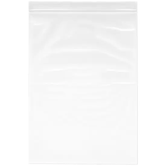 Plymor 10" x 14", 4 Mil Heavy Duty Zipper Reclosable Plastic Bags {1}