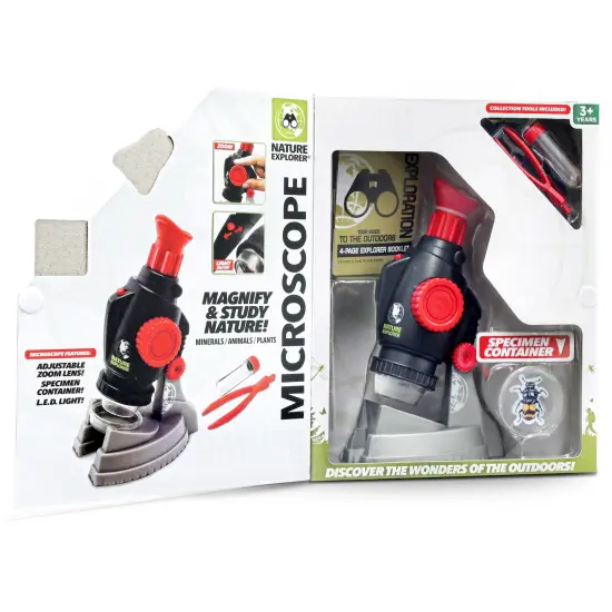Lanard Nature Explorer: Microscope - Magnify & Study Nature, Outdoor Observation & Explorer Tool, Adjustable Zoom Lens, STEM Toy, Kids Ages 3+ {6}
