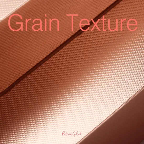 6 Extra Large Gift Boxes with Lids 17x11x2.5 Inches, Gift Boxes for Clothes, Apparel Gift Boxes, Clothing Gift Boxes, Rose Gold Gift Wrap Boxes (Glossy Rose Gold with Grain Texture) {5}