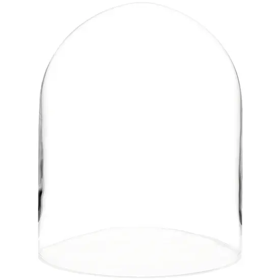 Plymor 8" x 10.25" Glass Display Dome Cloche No Base {1}