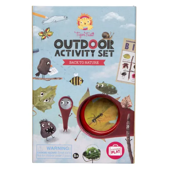 Tiger Tribe: Outdoor Activity Set - Back to Nature - Activity Based Exploration Set, Observe & Interact With The Outdoors, Kids Ages 5+ {1}
