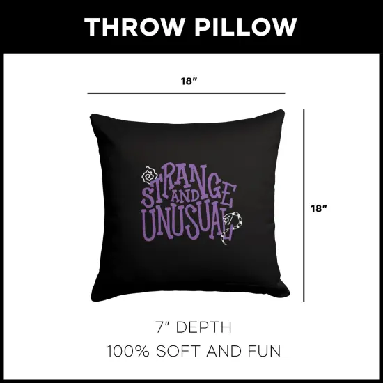 Warner Brothers Beetlejuice 18 Inch Throw Pillow Strange And Unusual {5}