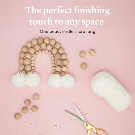 Unfinished Wooden Ball Beads, Multiple Sizes | Woodpeckers {6}