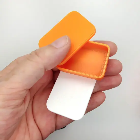 Miniature Storage Containers for 1:12 Scale Dollhouses, 4 pc, Halloween Colors Tote Boxes, Adorabilities {4}